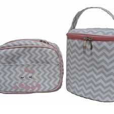 Necessaire e Porta Mamadeira Personalizada no Brooklin