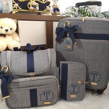 Mala de Bebê, Mochila Sofisticada e Porta Documento em Promoção