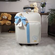 Exclusiva Mala Maternidade com Rodinhas para Menino